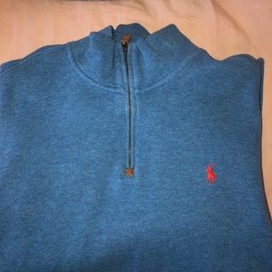 RALPH LAUREN QUARTER ZIP SIZE L